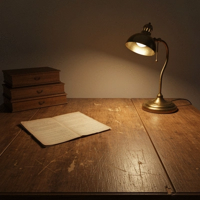 Stack of financial documents, bank statements, and scholarship letters on a table